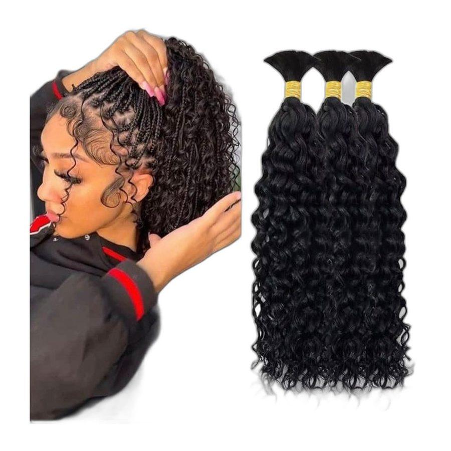 Water Wave Bulk Braiding Hair