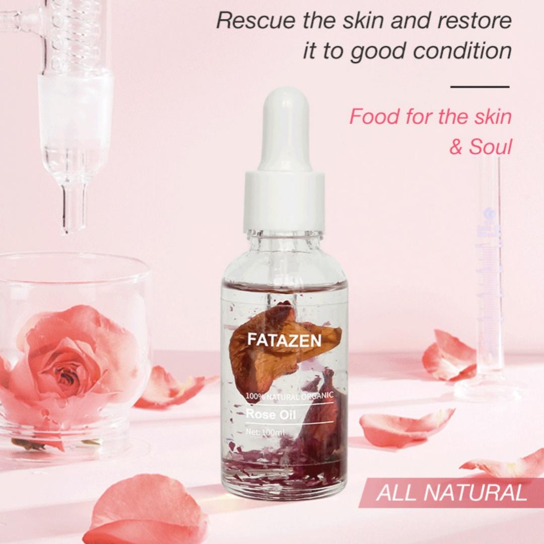 Spa Aromatherapy Soothing Facial Pain Relief Rose Essential Oil Massage Gua Sha Oil