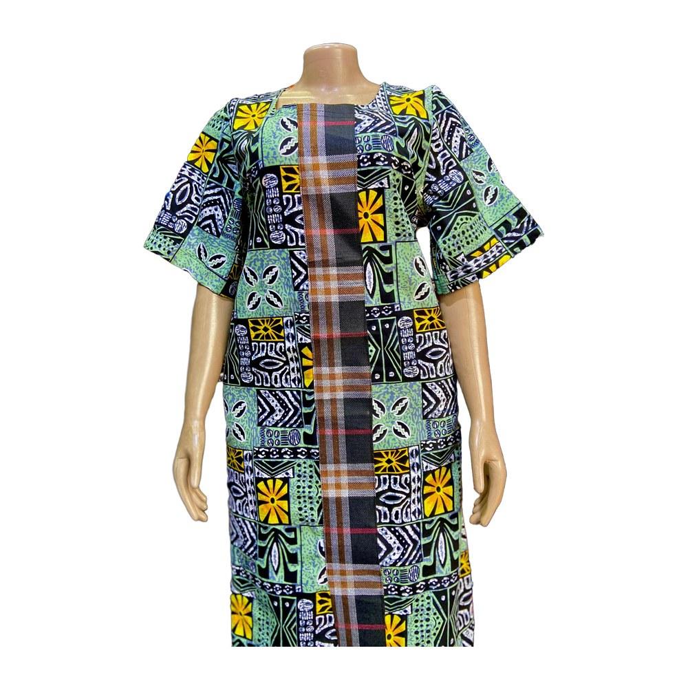 Panelled Kaftan — Sage & Plaid