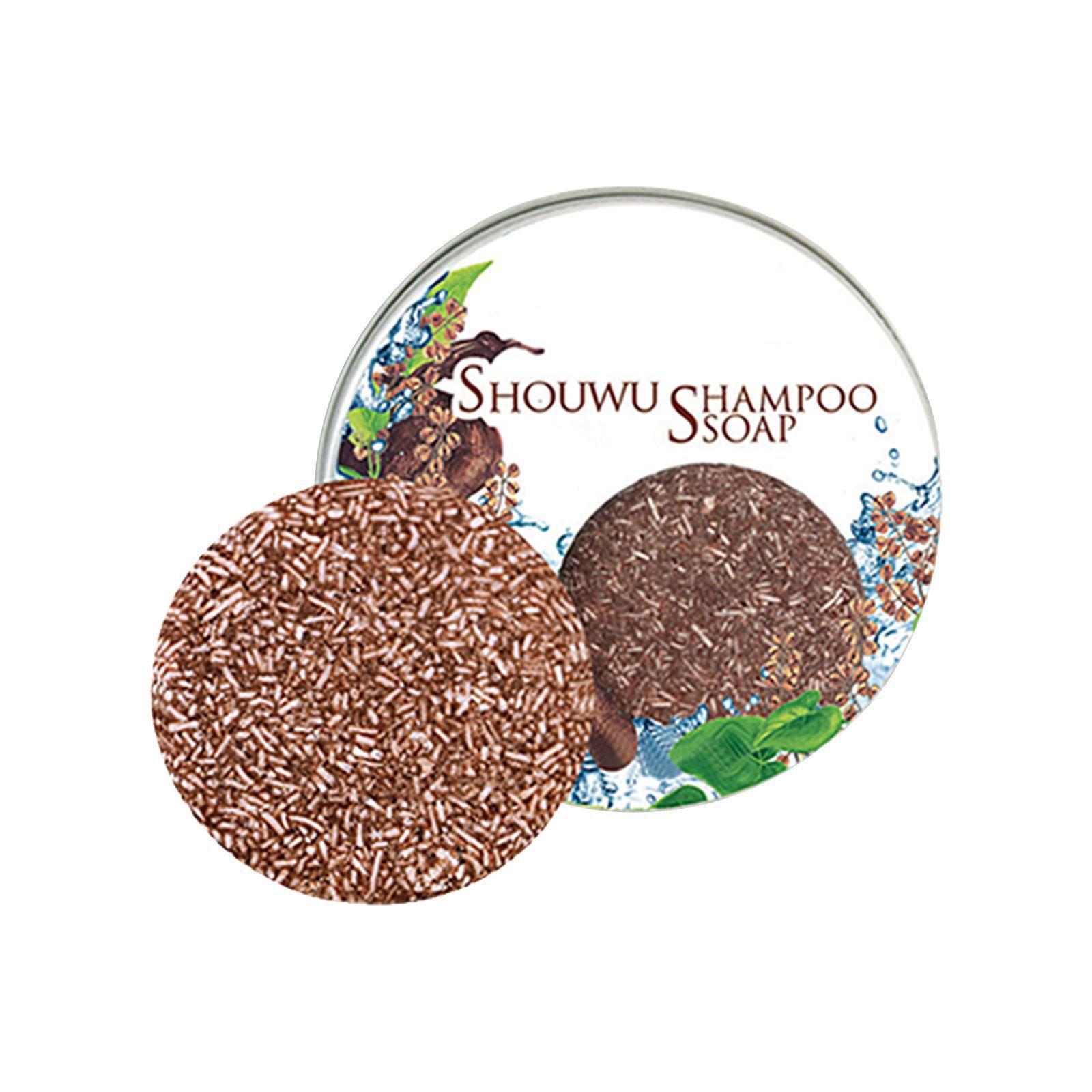 Cross-Border Trade Polygonum Multiflorum Shampoo Bar Nourishes Hair Roots, Shampoo Bar Wit