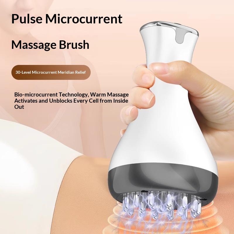 Full-Body Abdominal Gua Sha Heating Massage Device