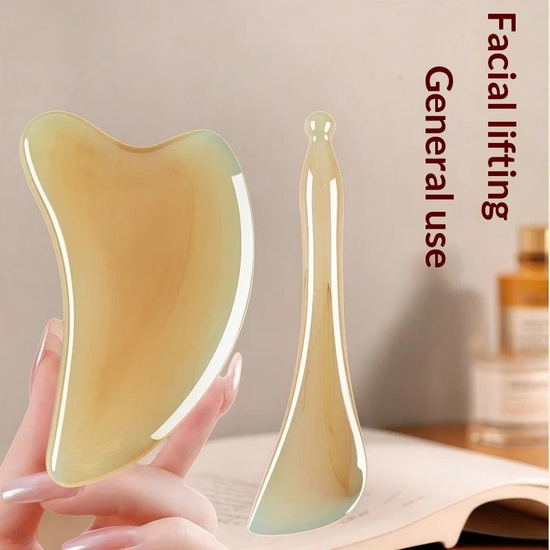 Facial Gua Sha Board And Muscle-stripping Stick