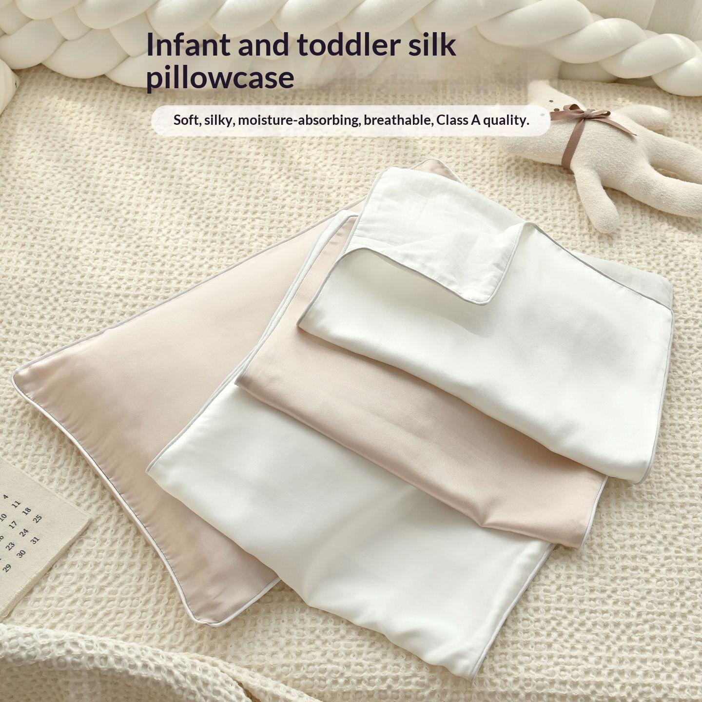 Baby Mulberry Silk Pillowcase Class A For Infants And Toddlers